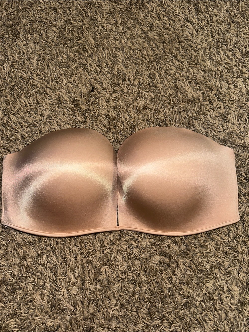 Victoria's Secret Satin Strapless bombshell in nude
